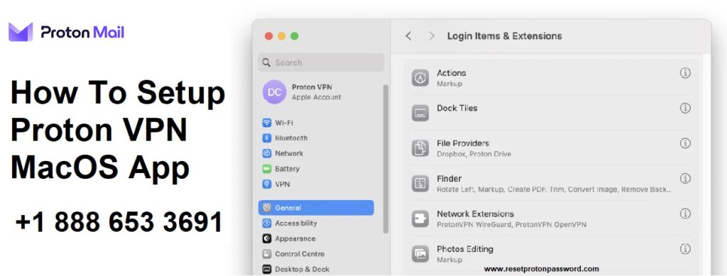 How to Setup Proton VPN MacOS App